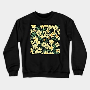 Beautiful Stylized Yellow Flowers, for all those who love nature #189 Crewneck Sweatshirt